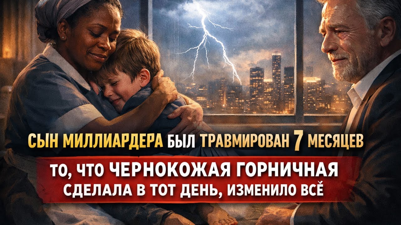 7 месяцев молчания закончились  как добрая горничная исцелила сына миллиардера