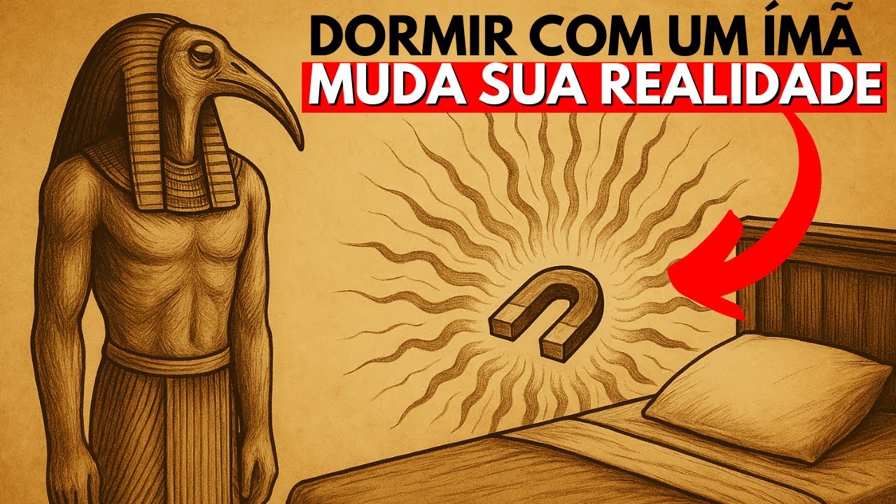 Thoth Revela: O Efeito Quântico de Dormir com um Ímã Sob o Travesseiro