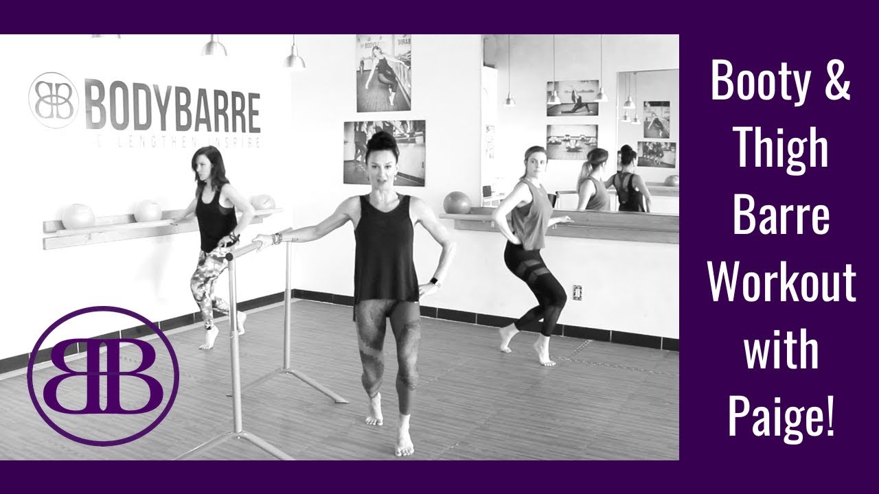 Oh...My....Quad!!! Killer Butt & Thigh Barre Workout with Paige!!