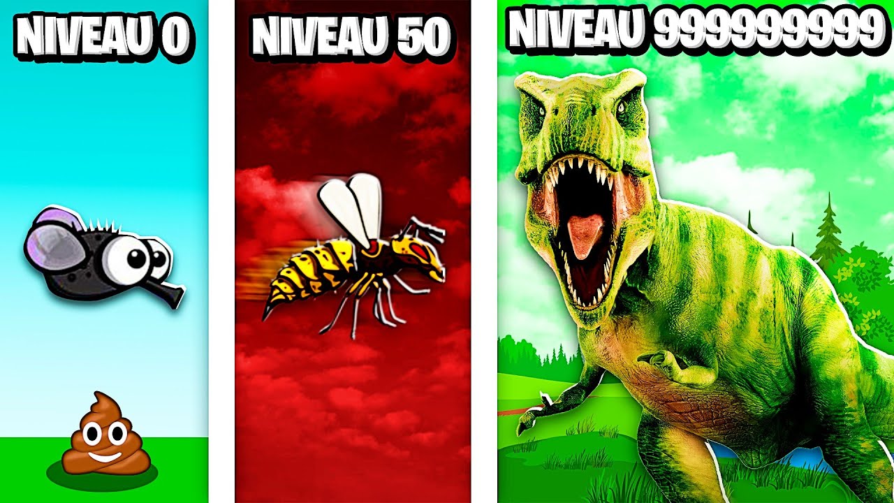 LA MEILLEURE ÉVOLUTION D'ANIMAUX POSSIBLE ! (FlyOrDie.io)