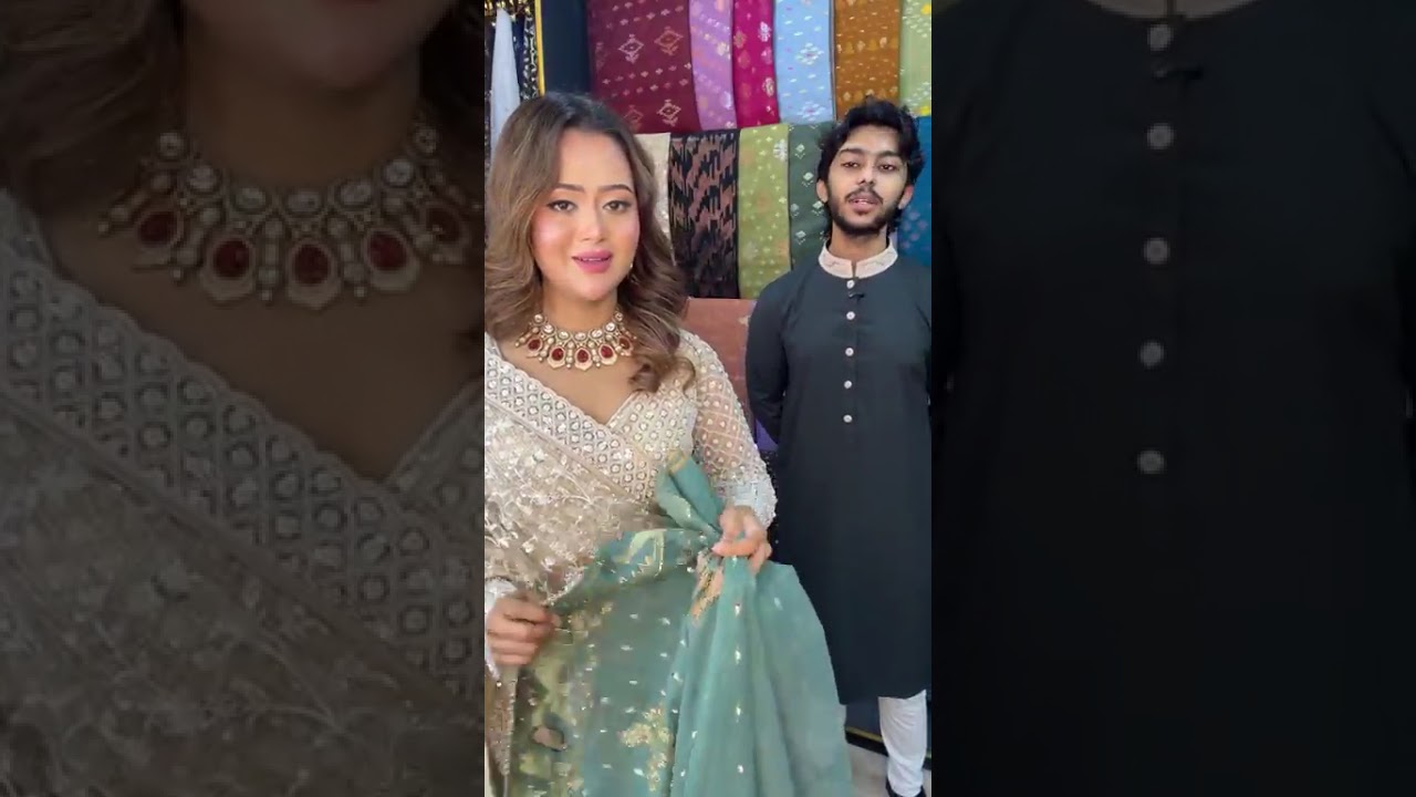 EID Exclusive  saree by suraat by Rafin Kibria 