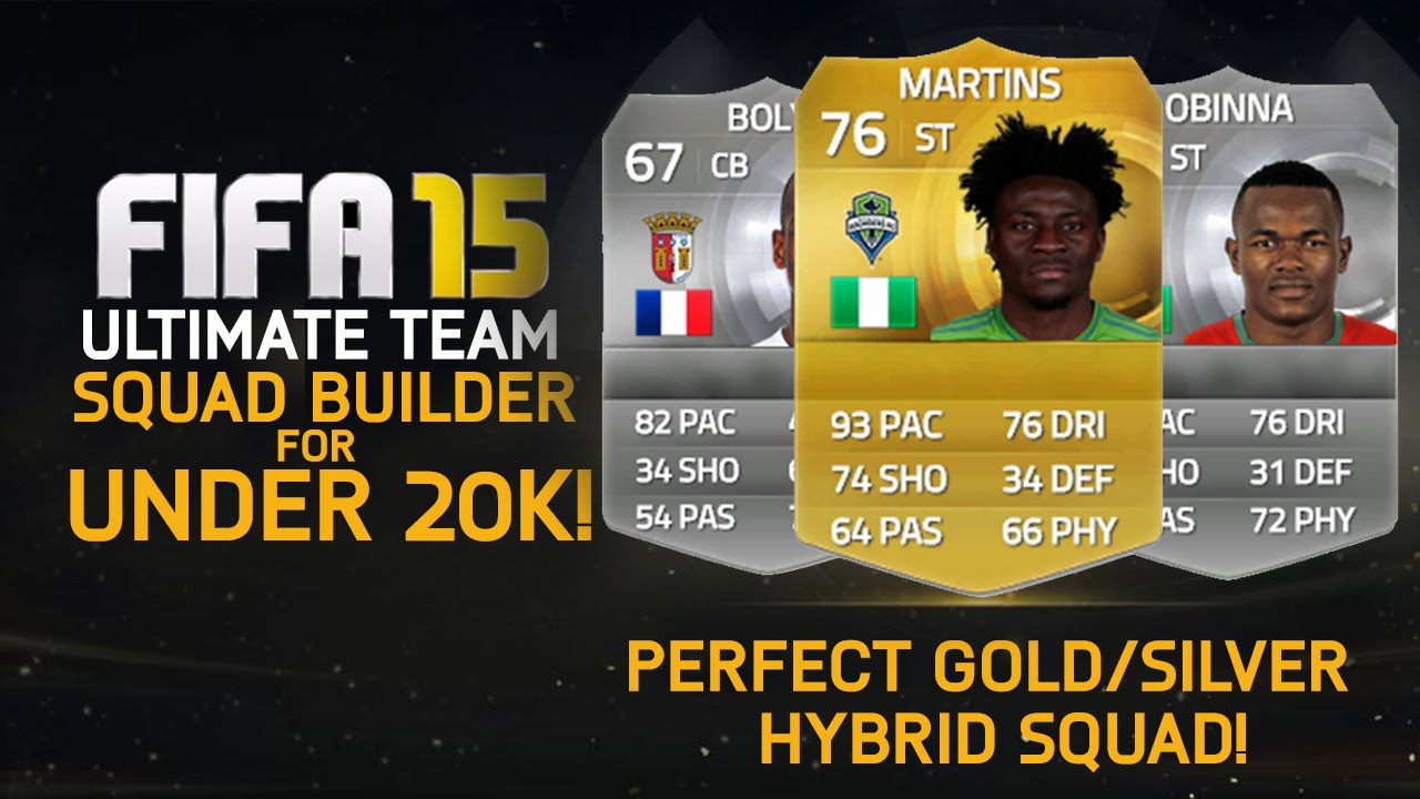 FIFA 15 | PERFECT CHEAP GOLD/SILVER TEAM for UNDER 20k! Squad Builder #5