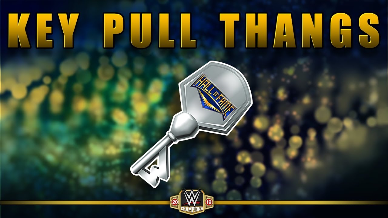 WWE Champions Key Pulls and Thangs
