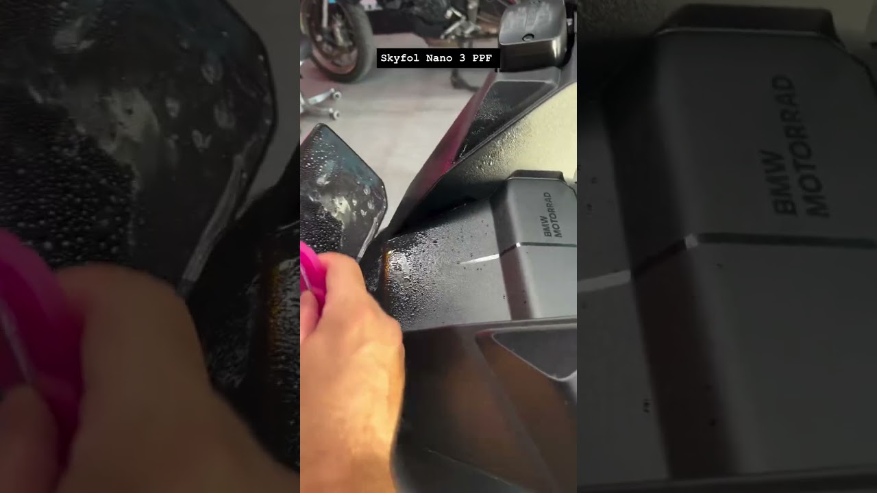 BMW CE 04 PPF &Sigma;&Tau;&Eta;&Nu; &Omicron;&Theta;&Omicron;&Nu;&Eta;! #allstarapplies #bmwce04 #electric #skg #paintprotectionfilm #ppf #scooter