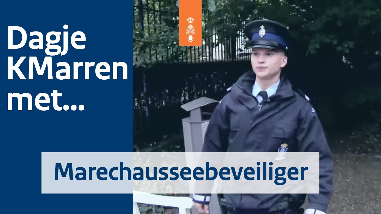 Dagje KMarren met Sven: marechausseebeveiliger