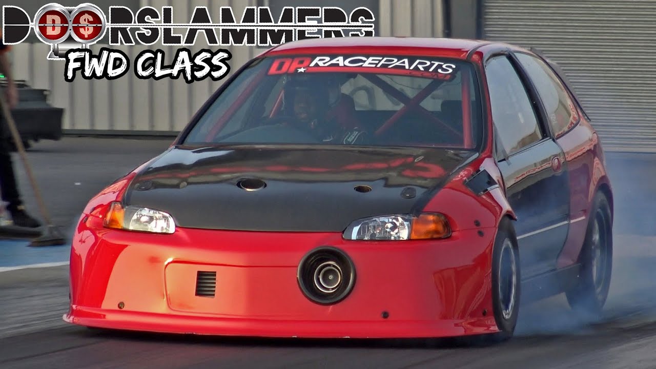 FWD CLASS AT DOORSLAMMERS 2021 - SANTA POD RACEWAY