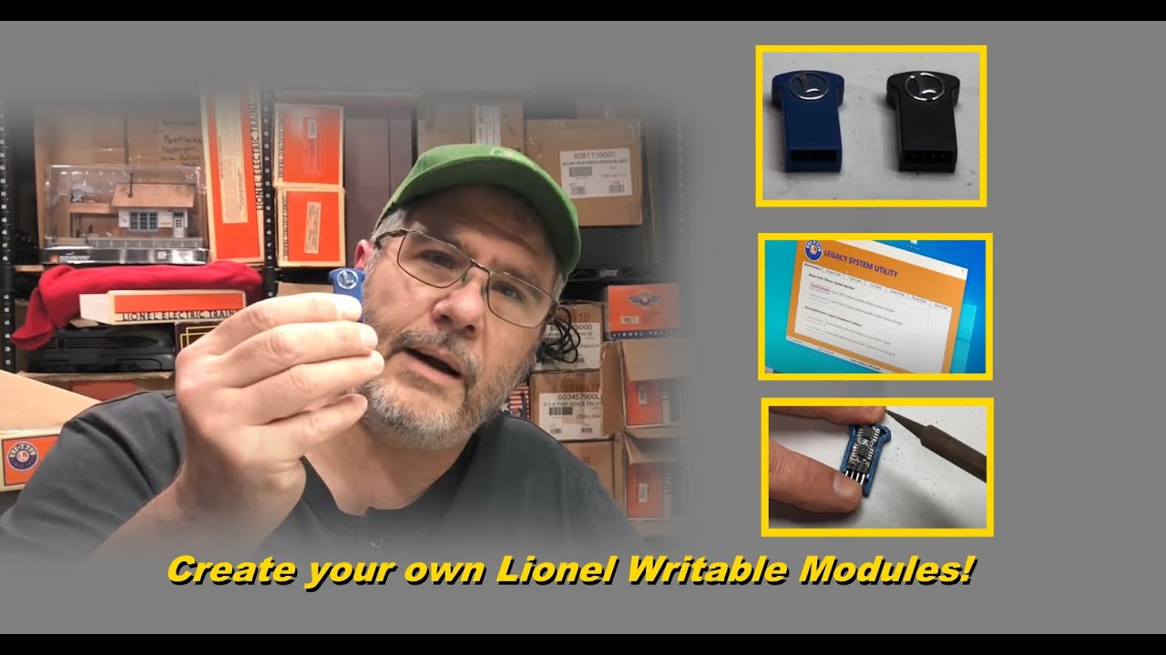 Making a Lionel Writable Module for the Lionel Legacy System!