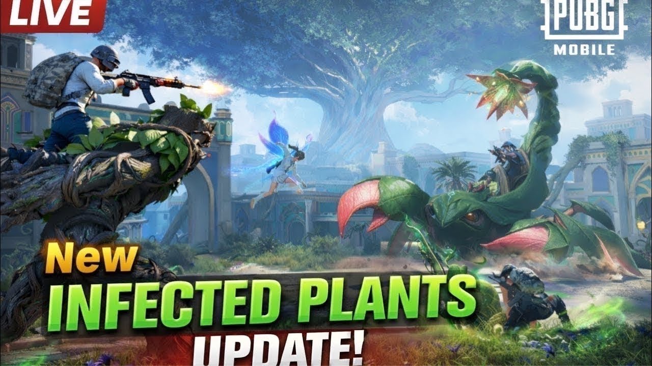 Infected Plants Attacked on World🦠| PUBG MOBILE Full rush gameplay #pubgmobile #live