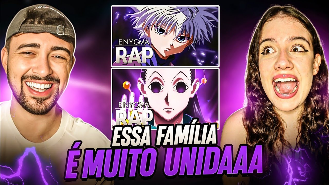 CONHECENDO os Raps do Killua e Illumi | Enygma (Hunter x Hunter) React