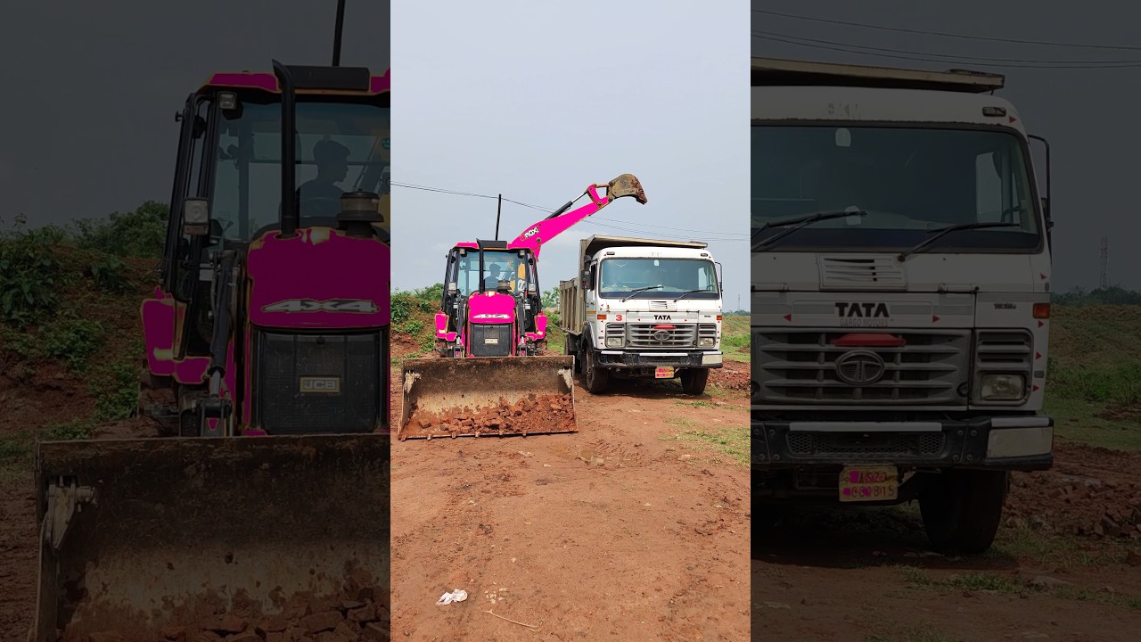 TRUCK HORN VIDEO 🫣🧐🫣#truck #tractor #jcb #excavator