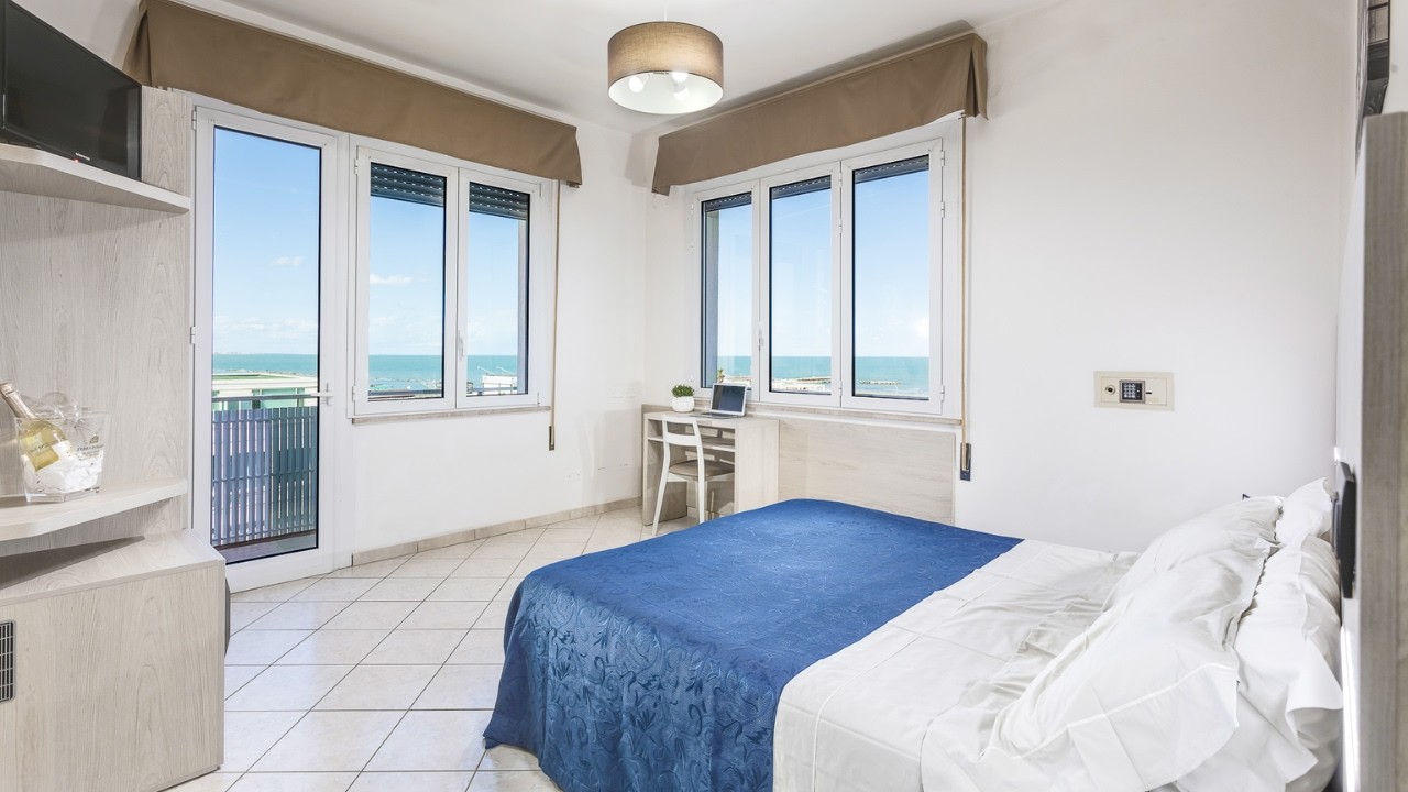 Le camere dell'Hotel Aurelio