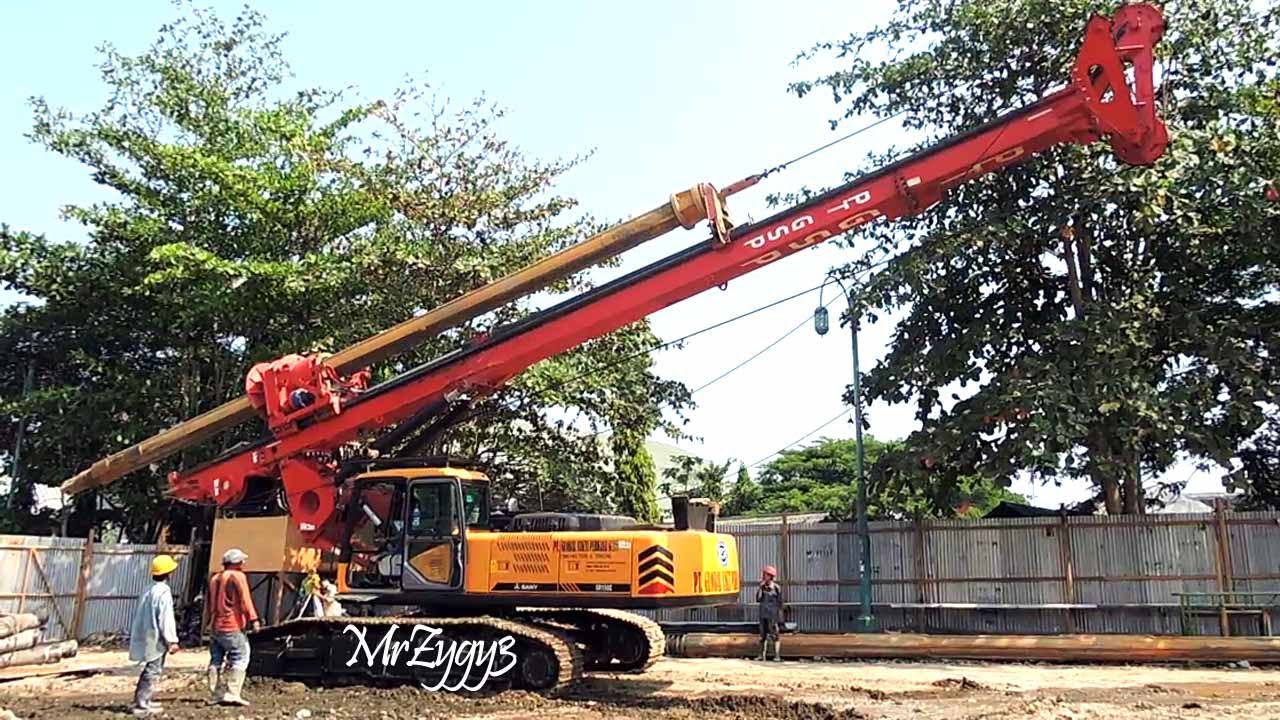 Rotary Drilling Rig Transport Mode Transform SANY SR150C