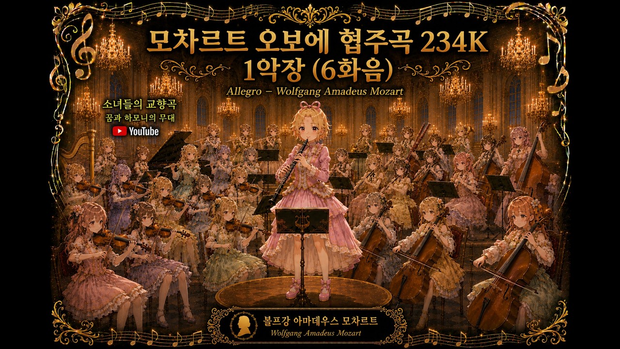 모차르트 오보에 협주곡 234K 1악장(by 실피예현)