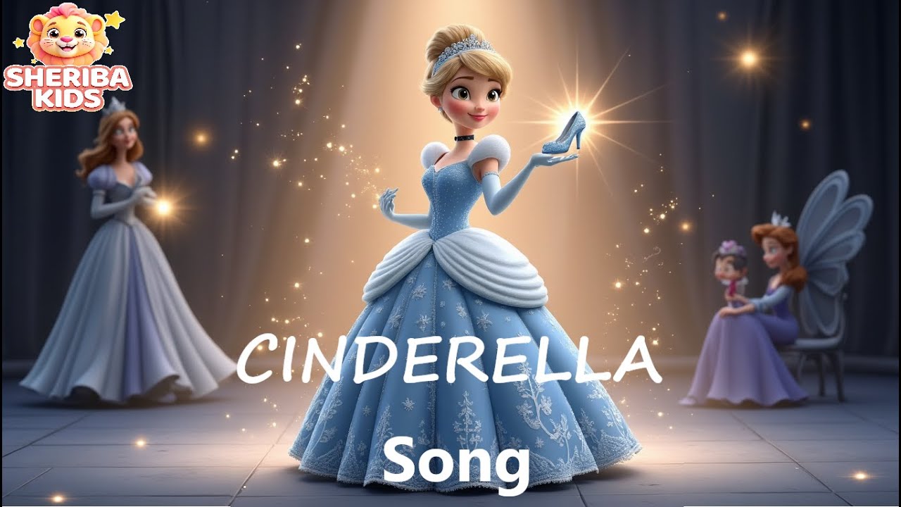 Cinderella Kindness Song 👑✨ | Fairy Tale Song for Kids | @sheribakids