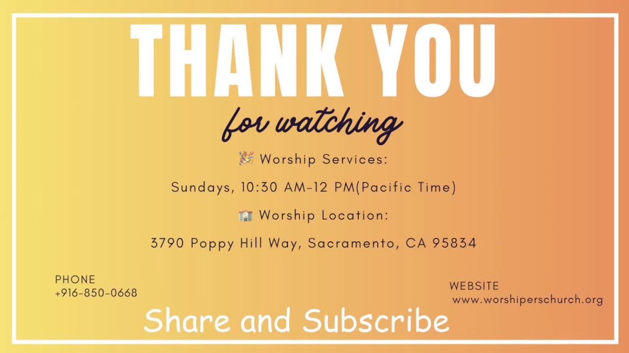 Worshipers Live 01/04/2026