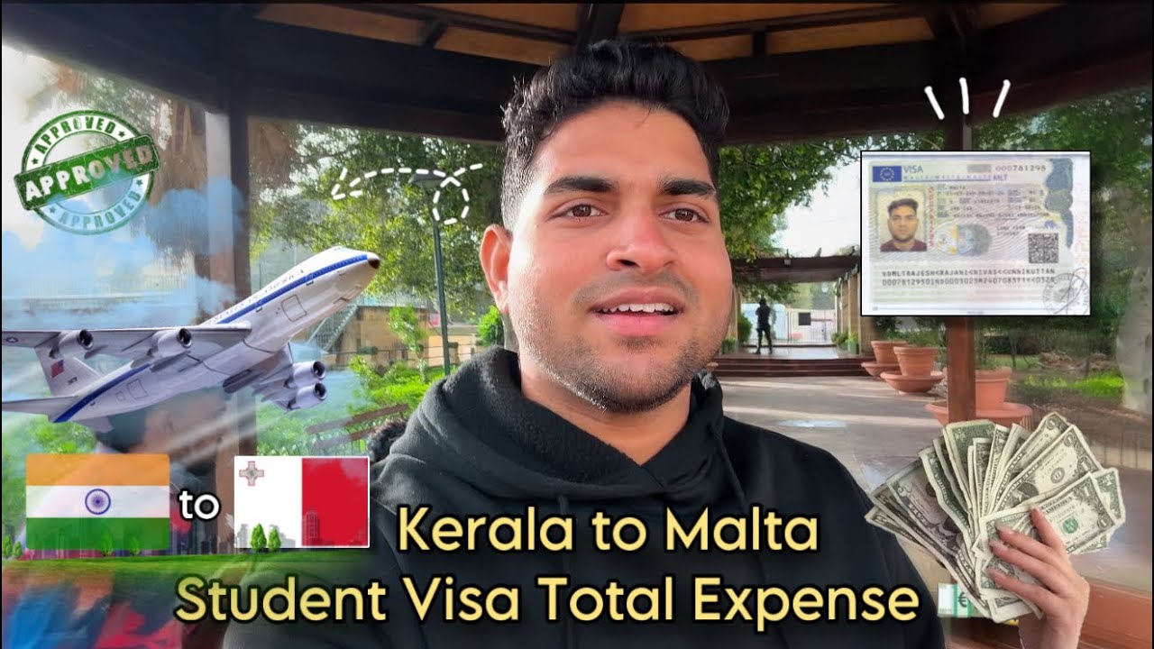 2025” MALTA-Student Visa Detailed Expenses..! 💰 🇮🇳India To Malta🇲🇹 ✈️💶… എത്ര ചിലവാകും,? 🤨