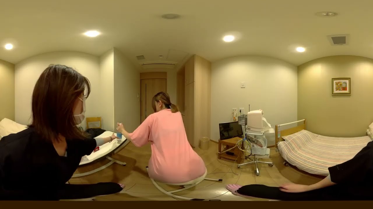 【看護教育×模擬患者VR】【助産師目線】母性｜佐藤光子ケース｜分娩第1期「産痛緩和・呼吸法指導」｜母性・助産シミュレーション（Medi-EYE）