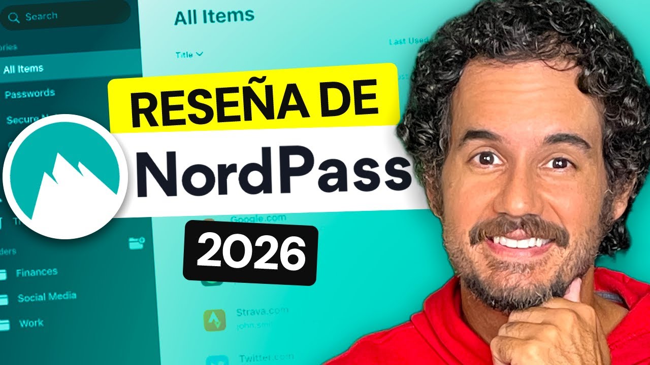 ¡Reseña de NordPass 2026! | ¡Encuentra el mejor gestor de contraseñas ahora mismo!