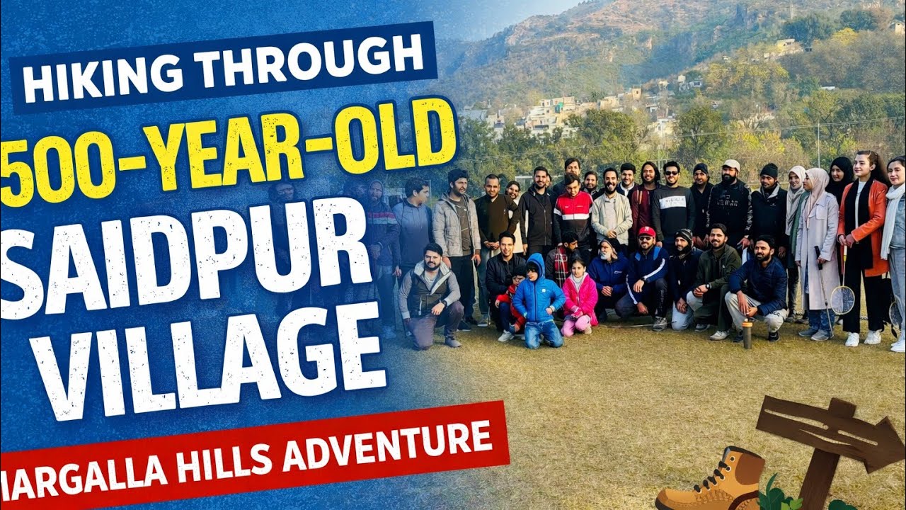 Hiking the Hidden Trail Near Saidpur Village | Margalla Hills Adventure