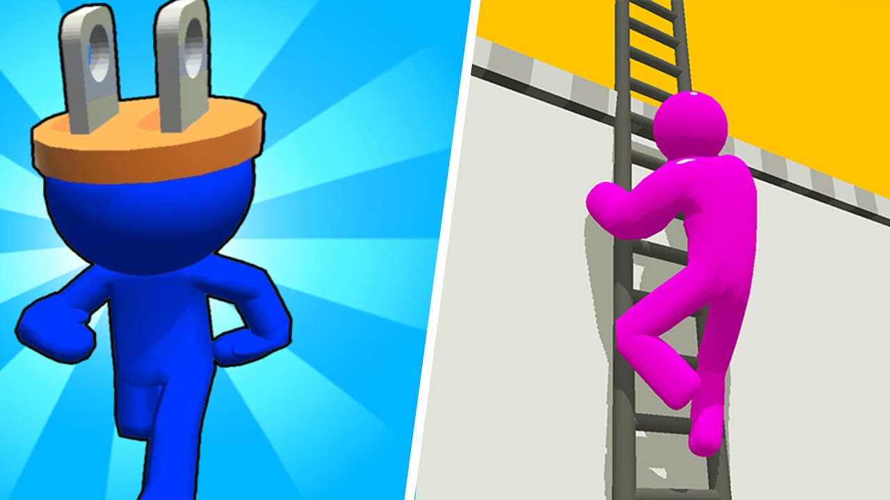 Plug Head Race 🆚 Ladder Master - 🌻🧿🌺New Levels Walkthrough Gameplay MC53