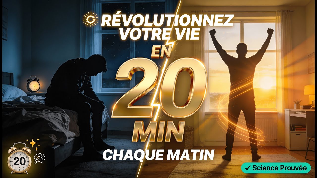 🌅 Révolutionnez Votre Vie en 20 Min Chaque Matin (Science Prouvée)