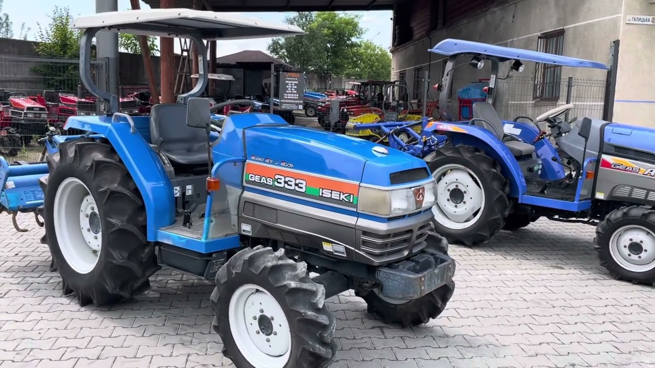 Трактор 🚜 Iseki Geas 333 для важкої роботи у VRM-Техніка