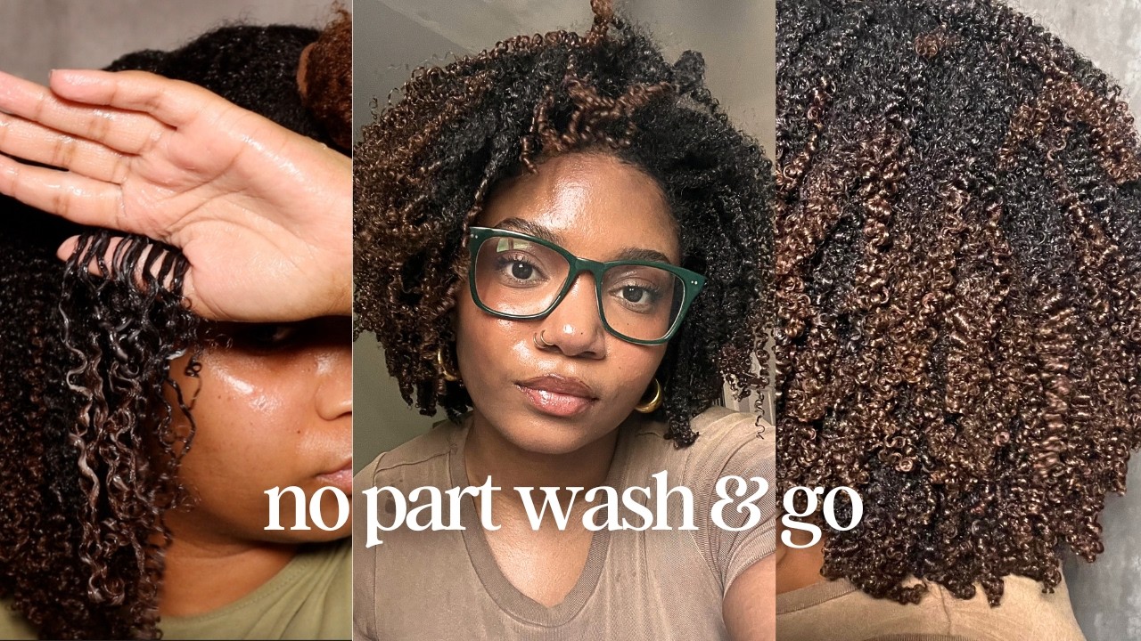 Процедура мытья и ухода для волос типа 4 | гель Miche Tropical Oasis + щетка для объёма Bounce Curl