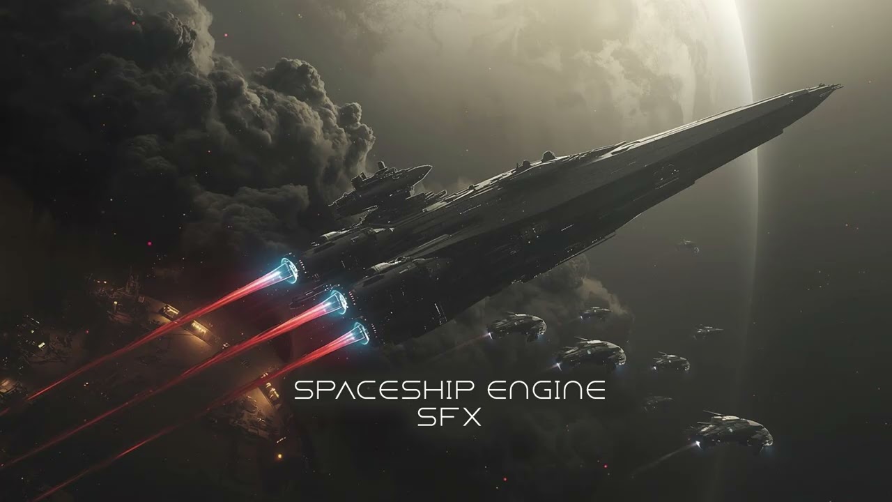 Spaceship Engine Sound FX - Big Ship Loops