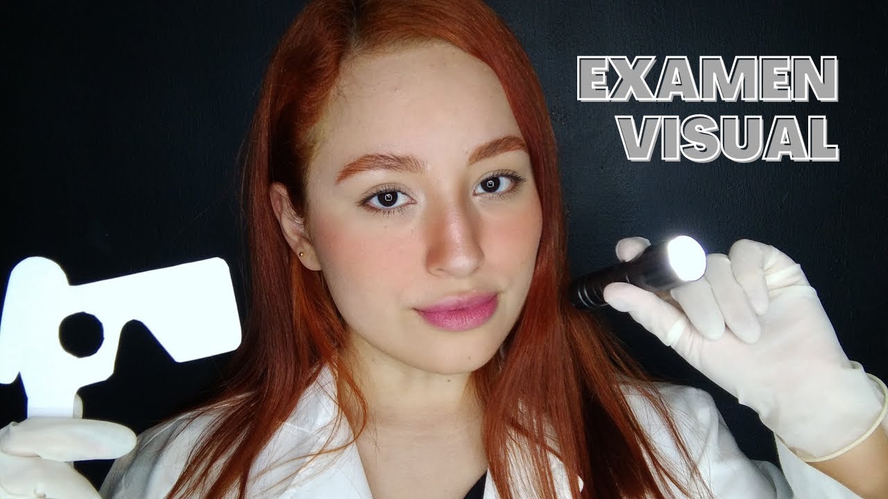 EXAMEN DE LA VISTA MUY DETALLADO | SOFT SPOKEN | ROLEPLAY MÉDICO | ASMR Español