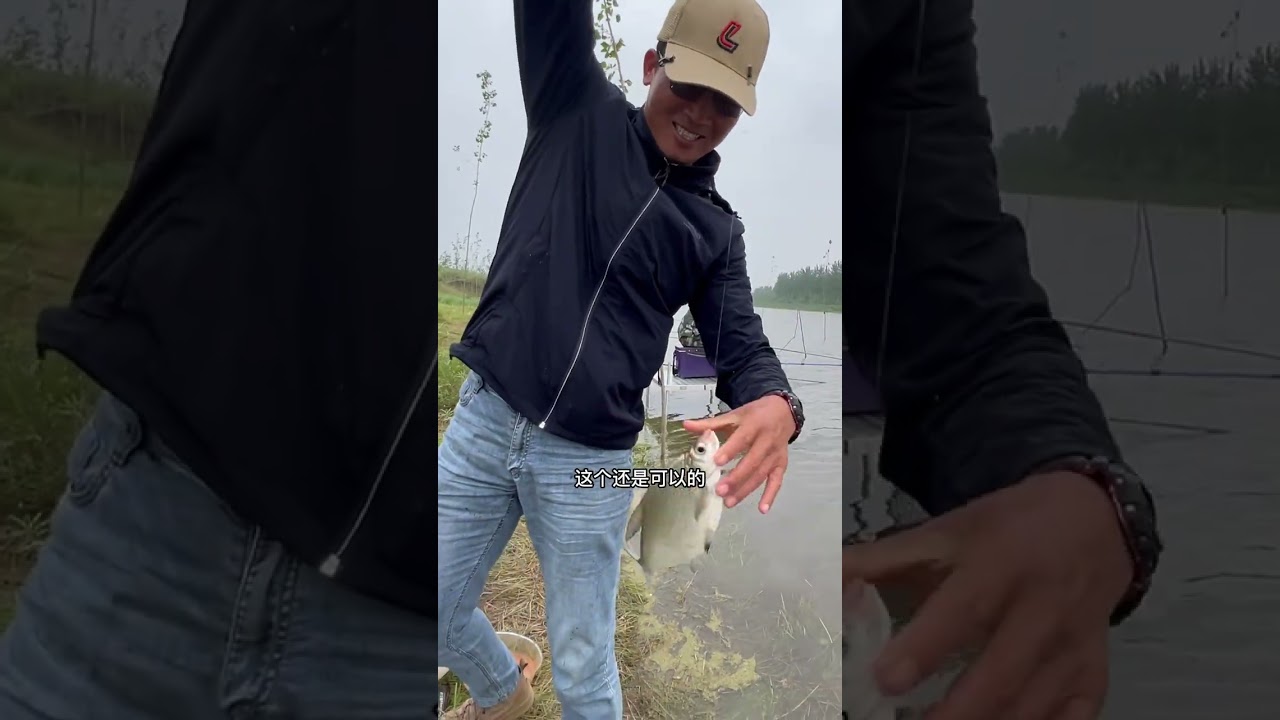 今天河沟里全场唯一的一条大鲤鱼，结果呢   一百条大鱼就会有一百种逃脱方式！#钓鱼 #野钓 #2022dou来钓鱼 #天天钓鱼  #每个钓鱼人都有一个巨物梦
