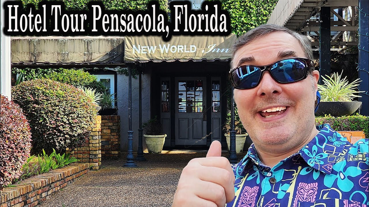 Where to Stay in Pensacola Florida? Hotel Review Videos of The New World Inn Downtown Pensacola, FL