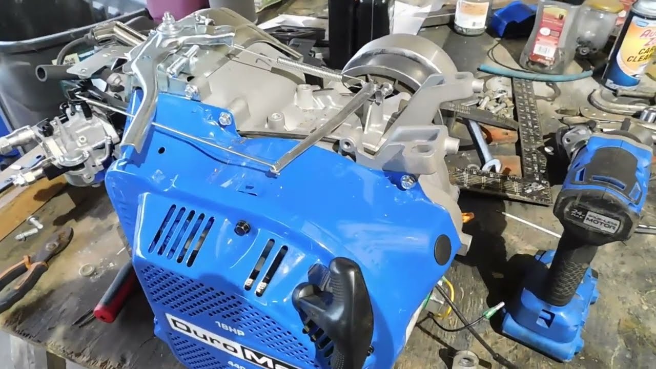 Club Car Golf cart engine swap part 4