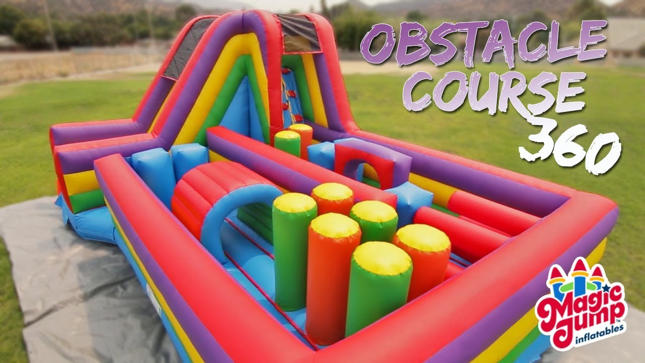 Obstacle Course 360 | Inflatable Obstacle Course | Magic Jump, Inc.