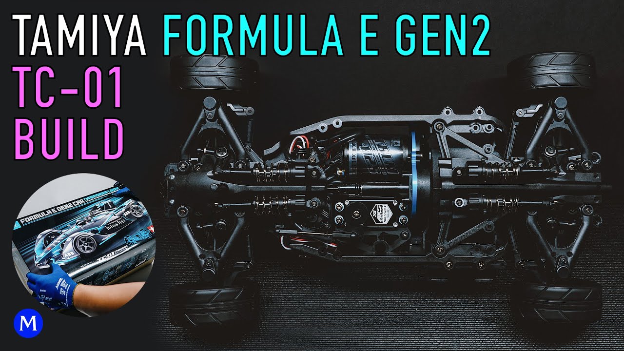 Tamiya TC-01 Build Formula E GEN2 Time Lapse