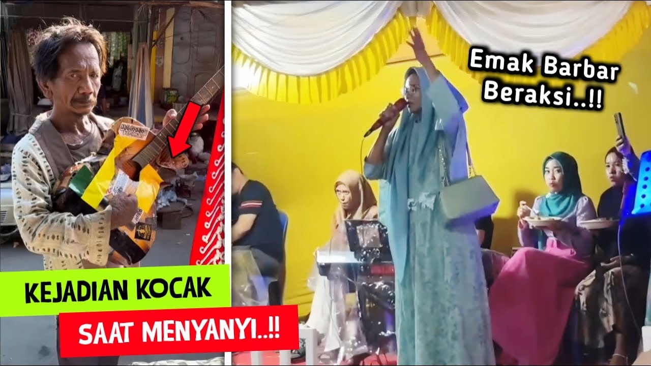Emak-Emak Barbar Beraksi..!! Deretan Kejadian Kocak Yang Terjadi Saat MENYANYI - Pt. 21
