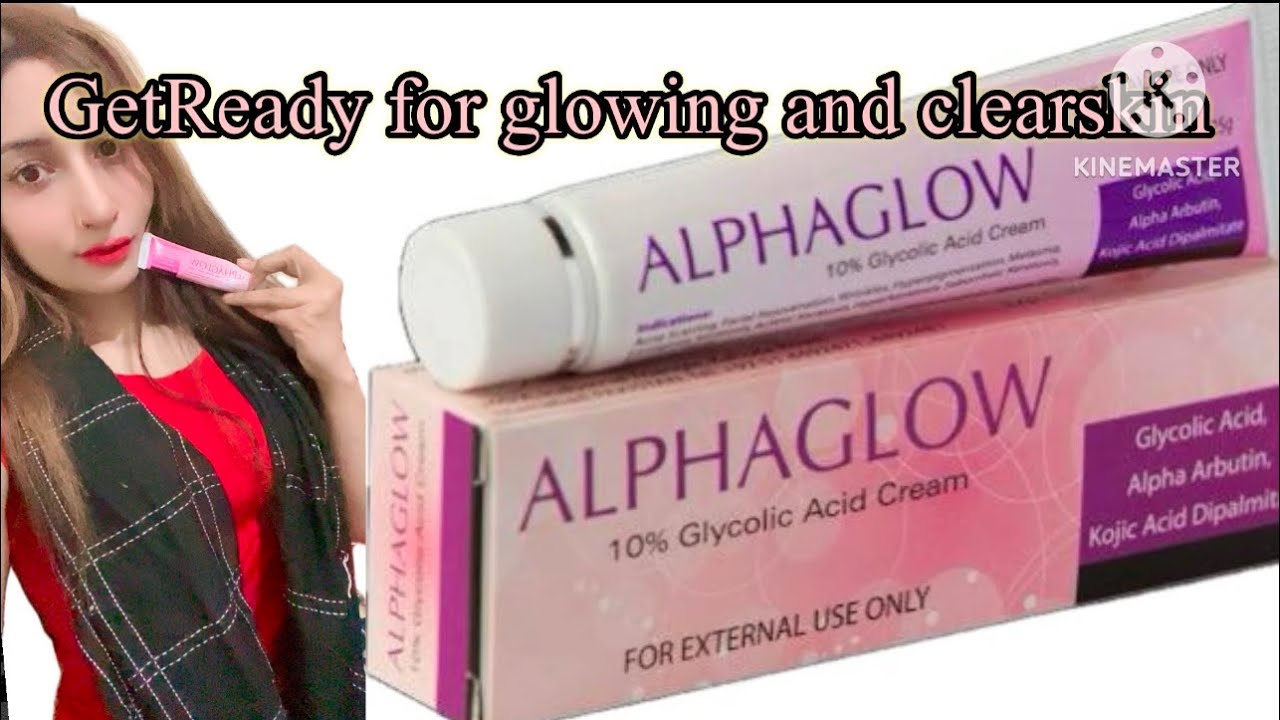 Korean glass skin at home ll Alphaglow cream honest review