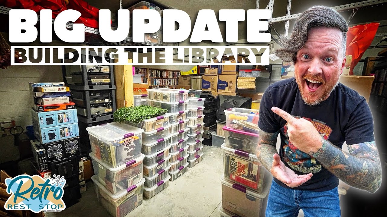 Movin’ Right Along With The Movie Library Build | One Of The World’s Largest Movie Collections