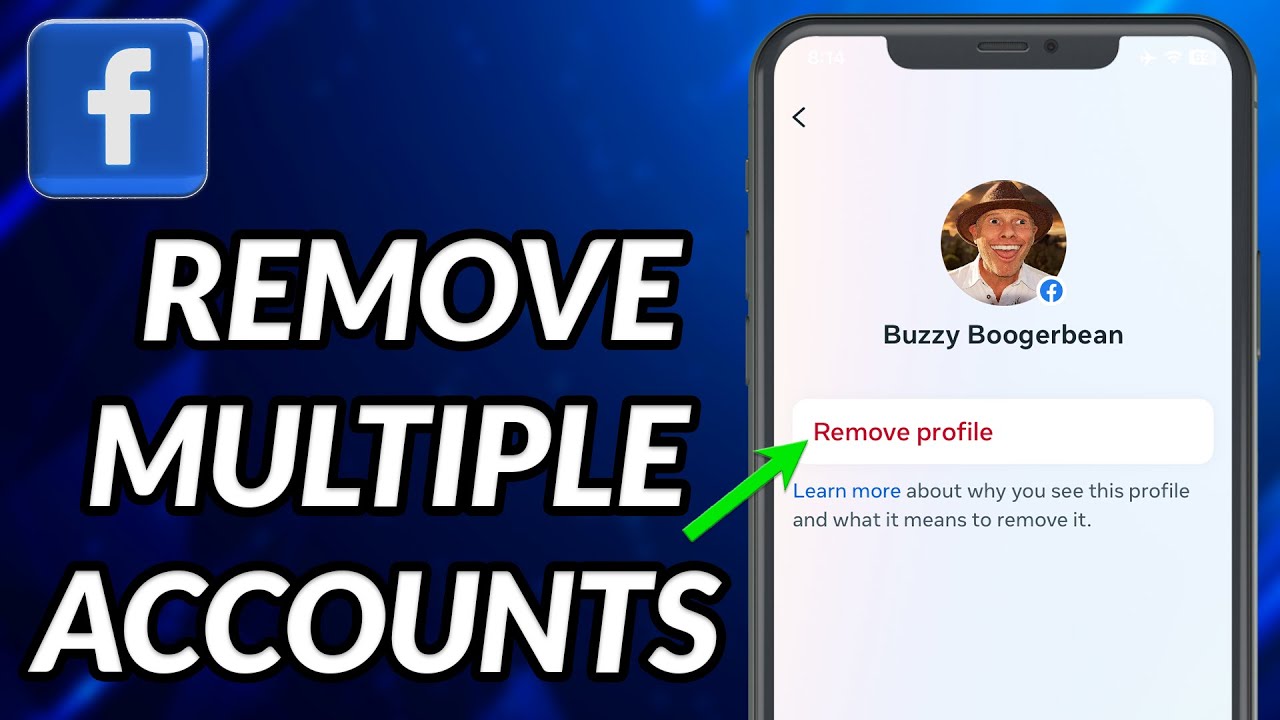 How To Remove Multiple Accounts On Facebook