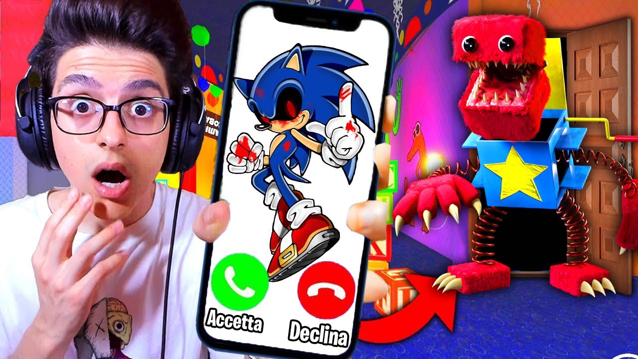 SONIC.EXE ED I MOSTRI DI ROBLOX HANNO IL MIO NUMERO DI TELEFONO?!! ROBLOX DON'T CALL AT 3AM