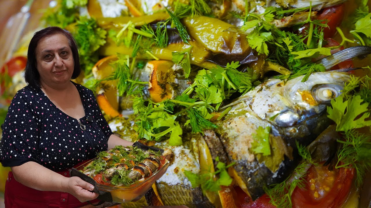 Ձուկ ջեռոցում յուրահատուկ ձևով