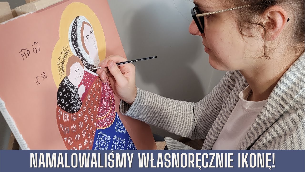 IKONY DO MALOWANIA PO CYFRACH | idealne na prezent | Pieszki (108)