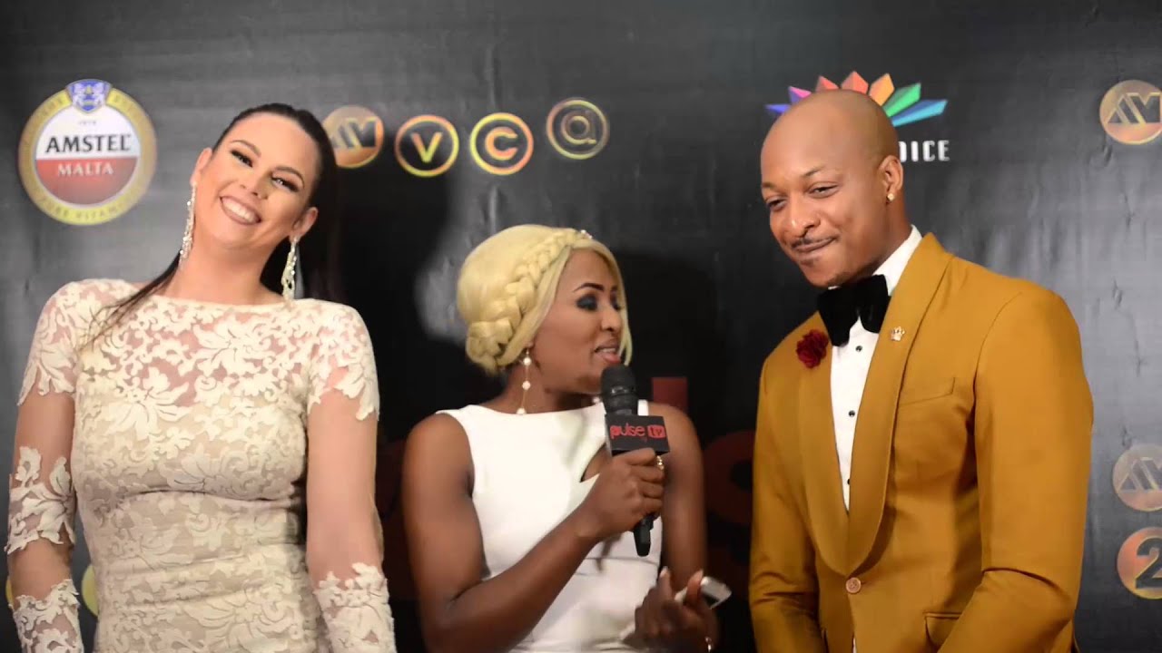 IK Ogbonna And Wife Sonia Get Intimate At AMVCA 2016 | Pulse TV
