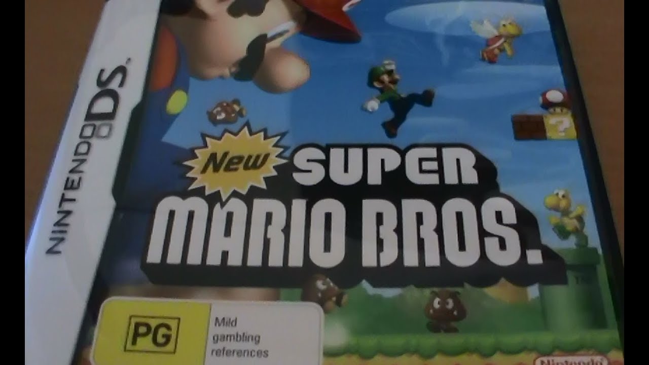 New Super Mario Bros. DS Unboxing
