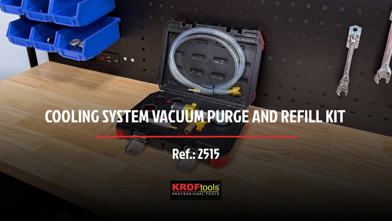 Cooling System Vacuum Purge and Refill Kit | Purgador Reposicionador de Líquido de Refrigeração