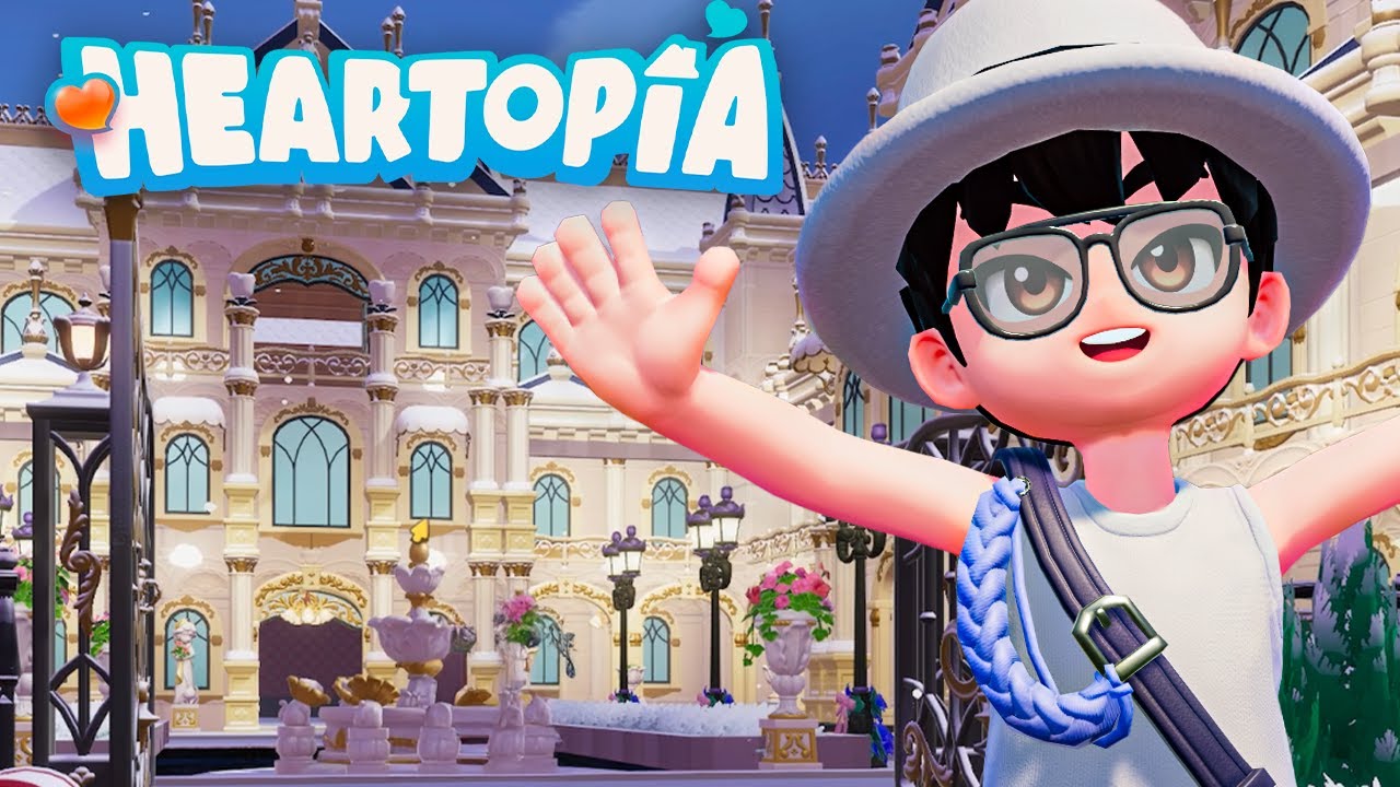 Ils ont refait LE LOUVRE sur Heartopia (et un Rollercoaster) 😂
