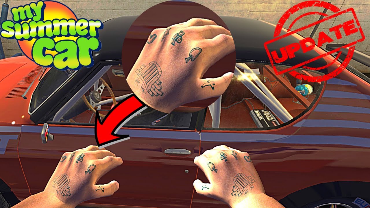 ТАТУХИ - КАК ПОЛУЧИТЬ ИХ? - My Summer Car Update #39 | Radex