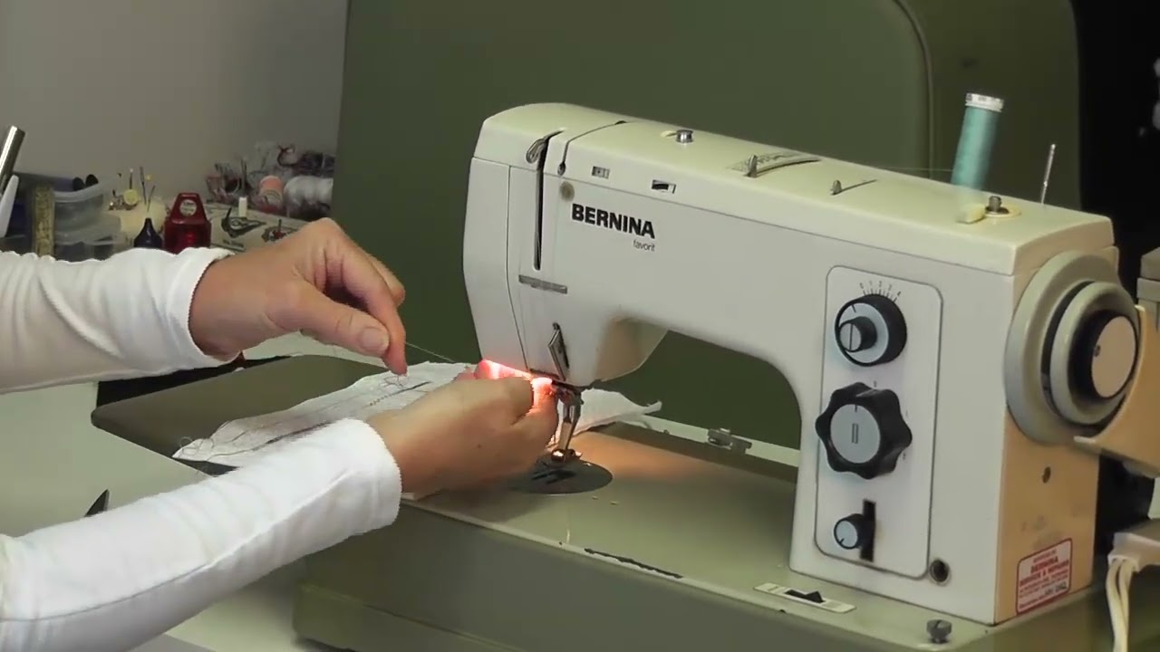 Учебное пособие по швейной машине Bernina 840 Favorite