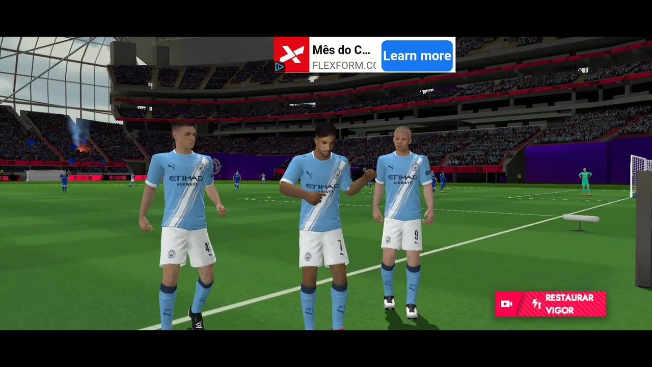 Manchester City 5x0 Al-hilal jogo completo ( 8's de final da copa Internacional de clubes de 2029 )