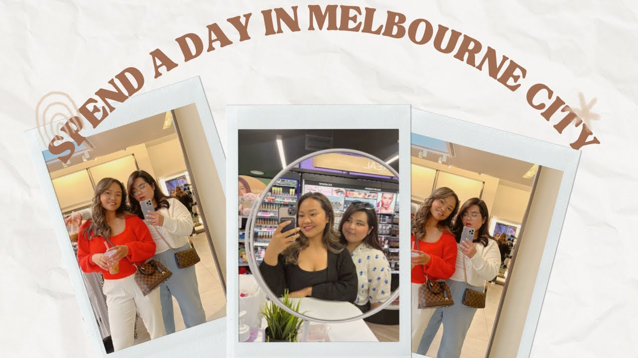 SPEND A DAY IN MELBOURNE CITY WITH US | VLOG | PREKXA BEAUT