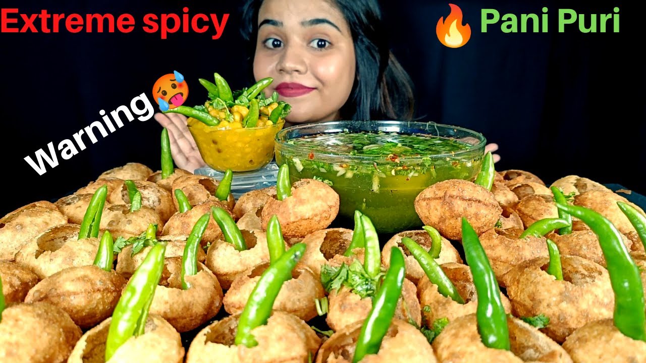 SPICY 🔥PANIPURI EATING CHALLENGE| GOLGAPPA CHALLENGE | INDIAN STREET FOOD| BIG BITES